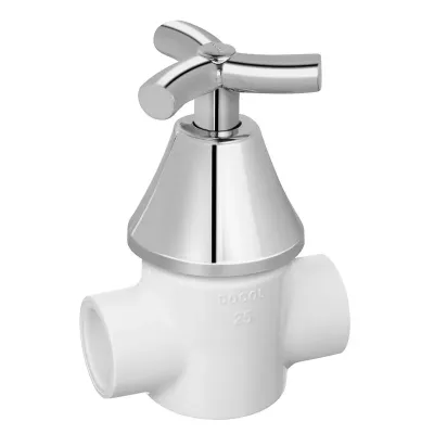 REGISTRO 25MM GAVETA C/ ACAB PRIMOR CR BASETEC PVC DOCOL 676206