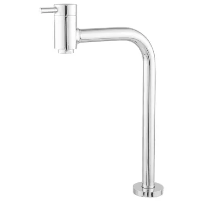 TORNEIRA LAVAT BANC FIXA CUBA FORT GRETA 1/4V TUBO 5/8 90 30CM 2135 C60