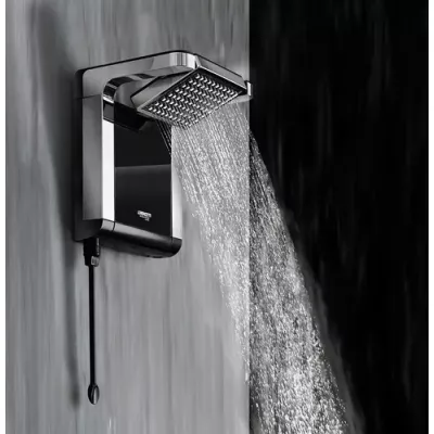 CHUVEIRO DUCHA ACQ STAR ULT PRETO/CROM LORENZETTI 5500W 127V