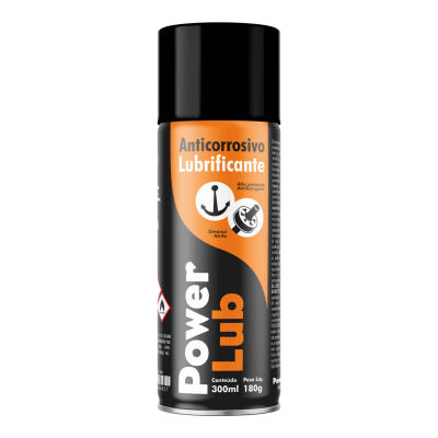 ANTI-FERRUGEM SPAY LUBRIFICANTE ANTICORROSIVO POWER LUB