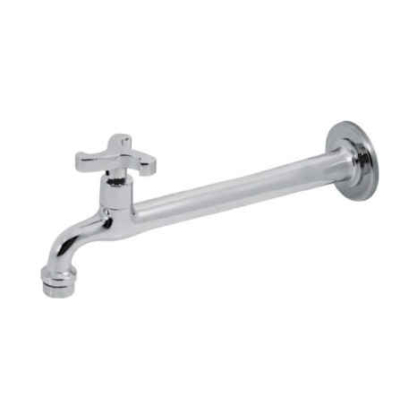 TORNEIRA PIA PAREDE RETA FORT GRETA 22CM AREJ 1/4V C38 1569 14474