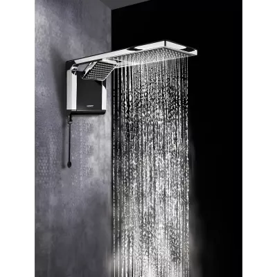 CHUVEIRO ACQUA DUO PRETO BK/CR LORENZETTI 5500W 127V 7510106